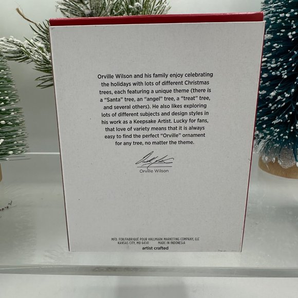 Hallmark Keepsake Ornament Grandson Scooter 2021 Snowman Scarf Winter Christmas - Picture 6 of 8